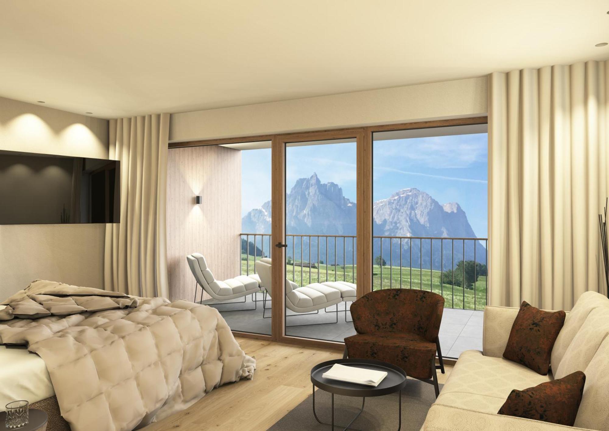 Parc Hotel Tyrol Castelrotto Kültér fotó